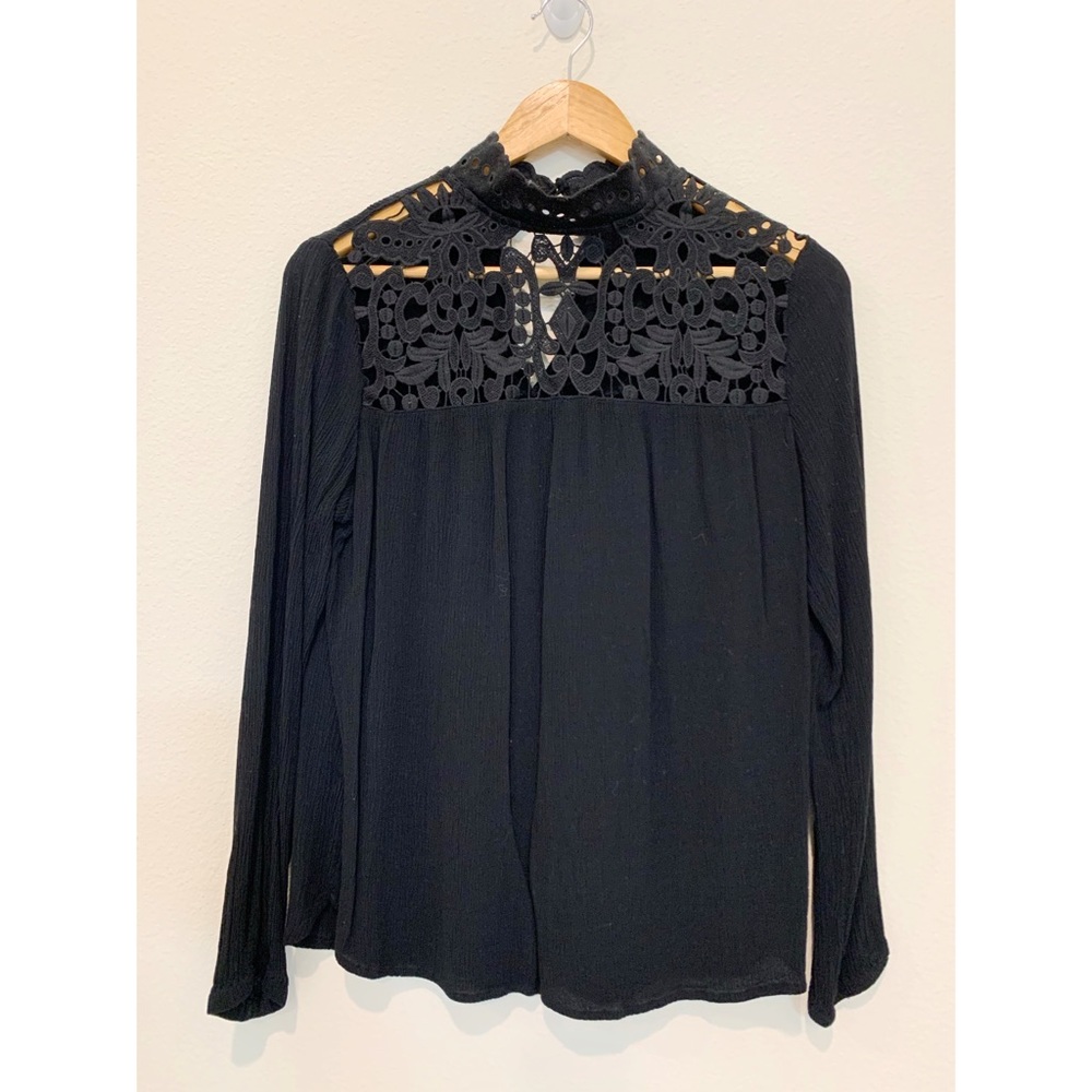 Black Long Sleeve Blouse
